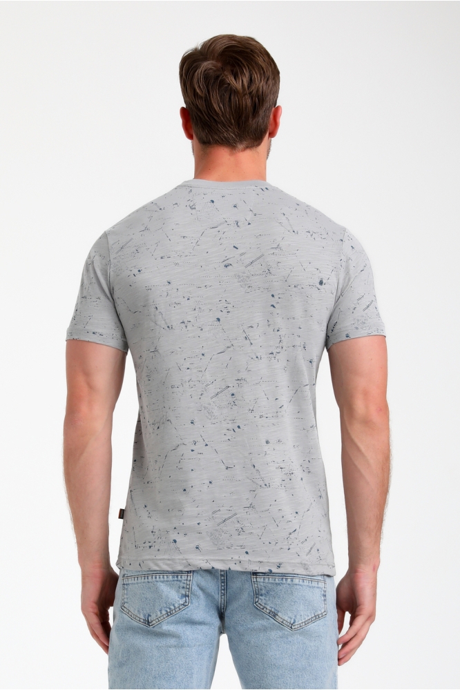 T SHIRT 155514 605 grey melange